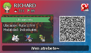 Tarjeta de richard950