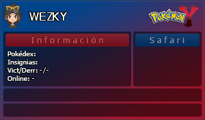 Tarjeta de Wezky