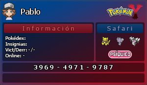 Tarjeta de JPSB2012